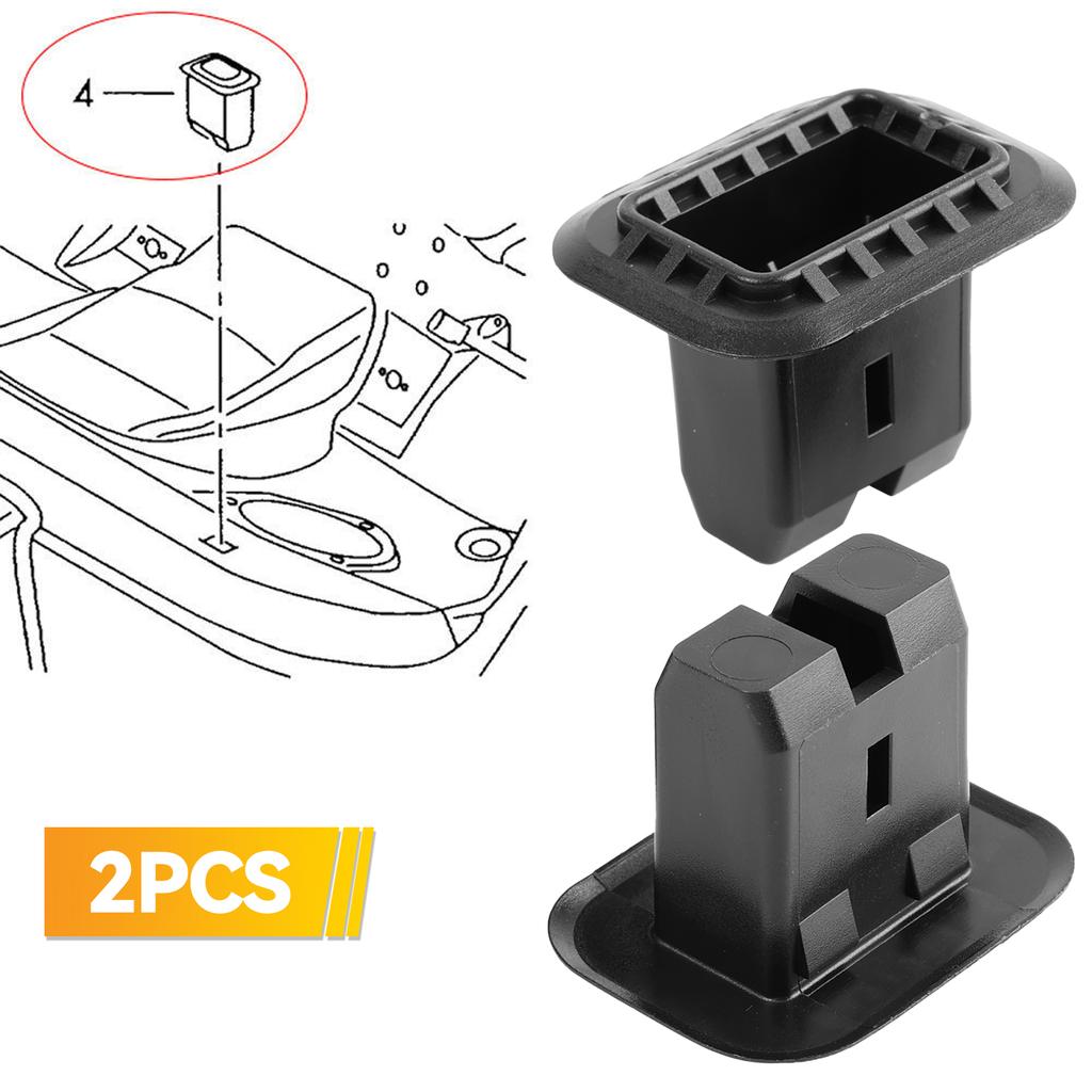 2pcs Car Rear Seat Fixing Buckle Seat Clamp Cushion Pad Clips 4B0886373 4B088637301 4B088637301C 1K0886373C For A4 A6 Q7 VW