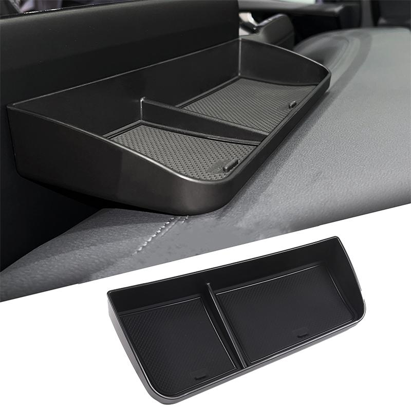 For Volkswagen VW ID.4 ID4 ID 4 CROZZ Car Console Dashboard Screen Rear Storage Box ABS Organizer Tray Auto