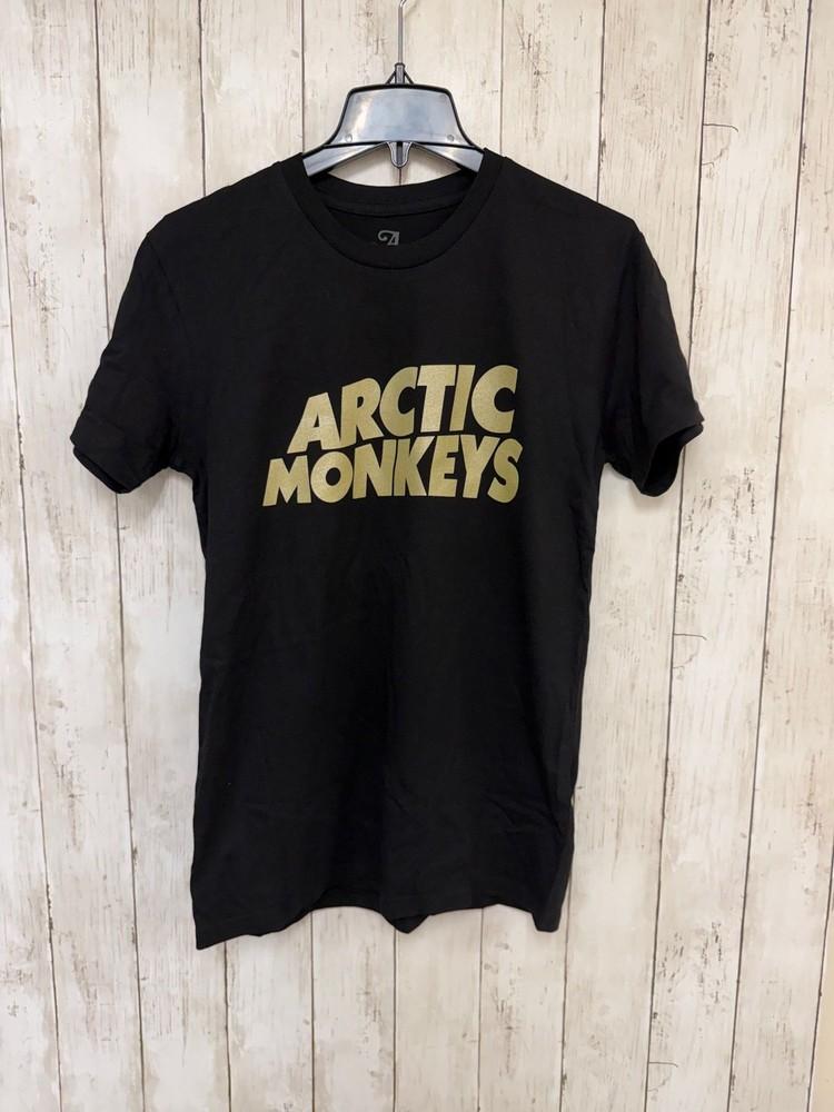 Новая футболка с концерта Arctic Monkeys Североамериканский тур 2023 Мужская Черная Футболка с Логотипом Группы Унисекс Футболка
