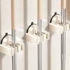 Broom Suction Cup Mop Holder Suction Cup Wall Storage Hook Multifunction Bathroom Mop Hook  Home