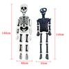 Funny Halloween Plush Toys Cute Skeleton Monster Ghost Skull Cartoon Horror Skull Fluffy Dolls Home Decoration Gifts