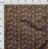 oneOone Cotton Flex Light Brown Fabric Skull Sewing Fabric By The Yard Printed Diy Clothing Sewing Supplies 40 Inch