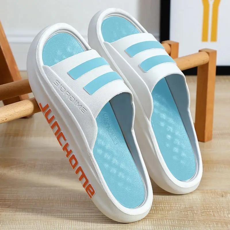 Обувь Комнатные Сандалии Мужские ПВХ Нескользящие Домашние Тапочки для Мужчин Дом Высокое Качество Модные Удобные Низкая Цена