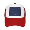Flag Of Alaska Unisex Cap Casual Plain Baseball Cap Adjustable Snapback Trucker Hats For Women Unisex