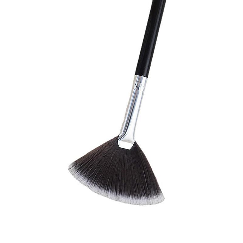 1 шт. профессиональная веерная кисть для макияжа, смешанная кисть для контурирования лица, кисть для салона/семьи, кисть для нанесения маски для лица, косметический инструмент