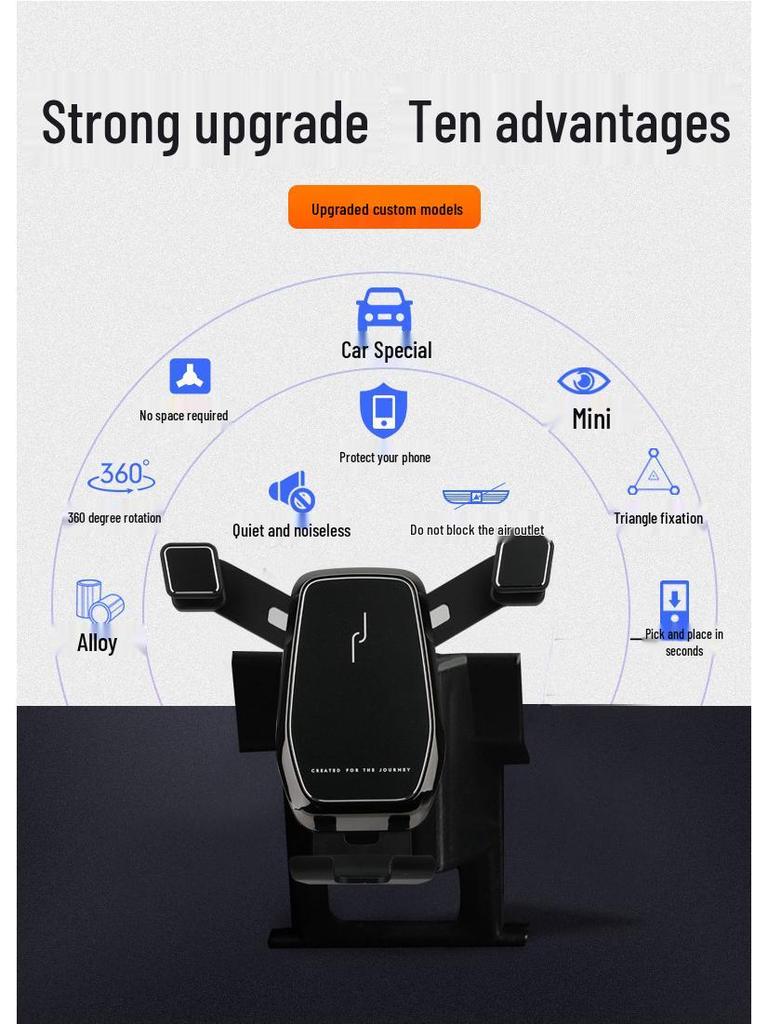 Беспроводной держатель для телефона для Toyota RAV4, Prado и Land Cruiser