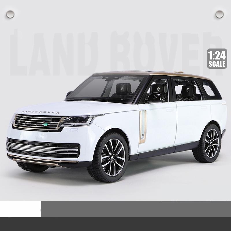 Новый 1:24 Land Rover Range Rover SV2022 литой внедорожный автомобиль модель звук и свет подарок для парня подарок для детей