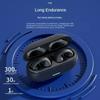 НОВЫЕ беспроводные наушники Bluetooth 5.3 с костной проводимостью T75 Clip Ear Гарнитура с шумоподавлением для музыки HD Call Sports Gaming Наушники