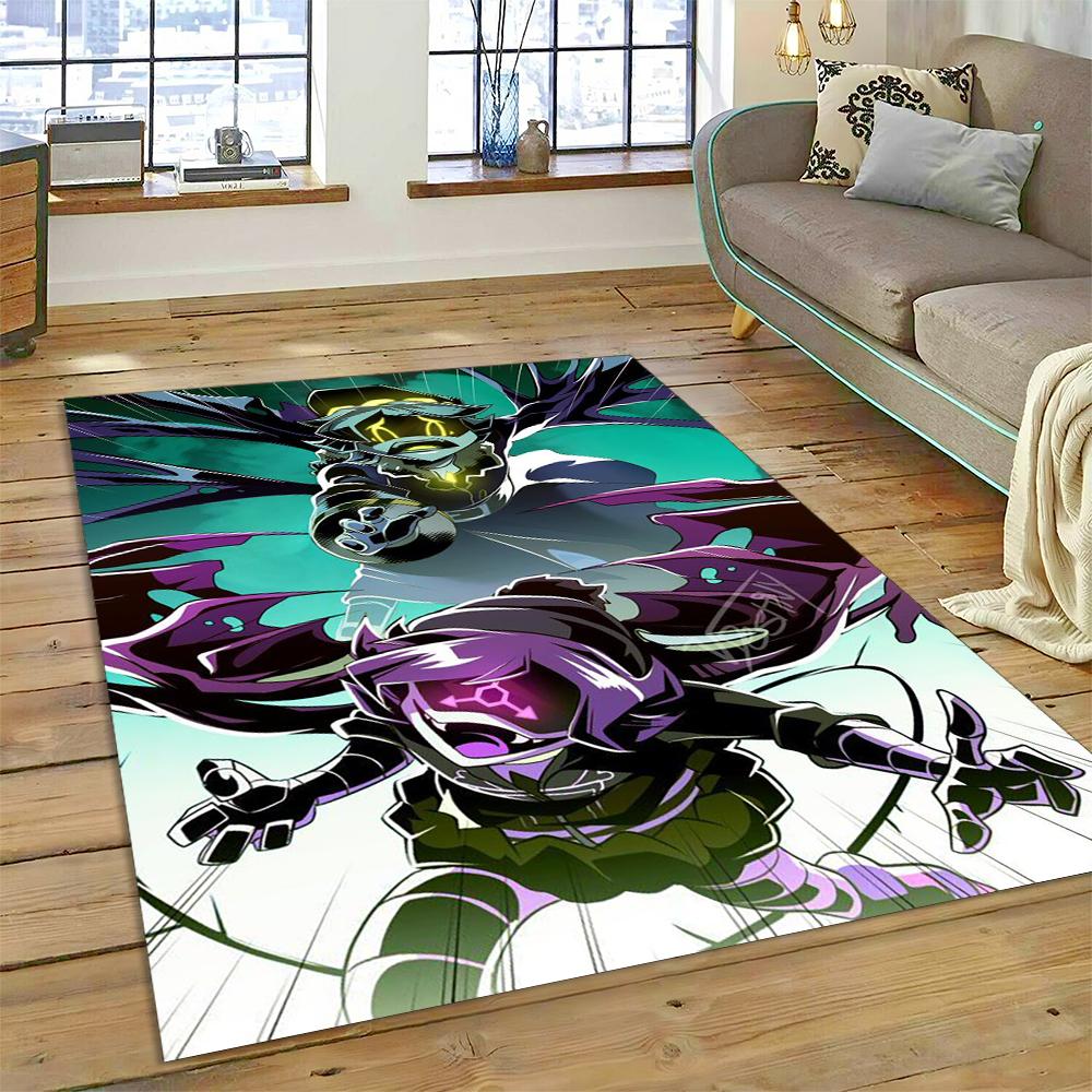 2025 New Style Murder Drones Uzi V Cartoon Robot Rug Carpet for Living Room Bedroom Home Decor, Floor Mat Non-slip Sofa Doormat