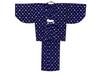 Muromachi Kimono Children Boys 116cm Between Wool Kimono Ensemble Haori and Kimono Set New Kasuri Style Customizable [Kyoto St. ] (Size 110cm-120cm)