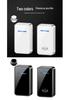 Wireless Doorbell with Digital Music for Smart Homes – Remote Control & Elderly Caller, European Standard, Dual Function.