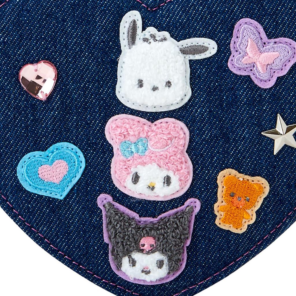 Sanrio Pouch Персонажи Sanrio 236462 (Заплатка из денима)