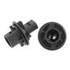 2pcs 2 Pin Car Side Indicator Lamp Bulb Holder Fit For Land Rover Discovery 2 XBP100180 Plastic & Metal Aftermarket Replacement