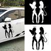 Angel Devil Sexy Girl Funny Car Sticker Decal Auto Truck Styling Decoration