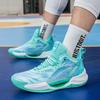 Мужские и женские баскетбольные кроссовки, сетчатый верх, дышащие, противоскользящие, износостойкие, легкие спортивные баскетбольные кроссовки