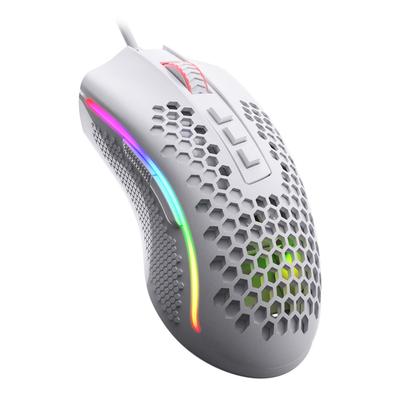 Redragon M808 Storm Легкая RGB игровая мышь с корпусом 85 г, оптическим сенсором DPI, 7 программируемыми кнопками, точной регистрацией, сверхлегким кабелем