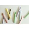Daily Like Bonbon Baby Food Spoon Stage 1 2p + Case Set, Spoon (lavender, Cocoa), 1 Set