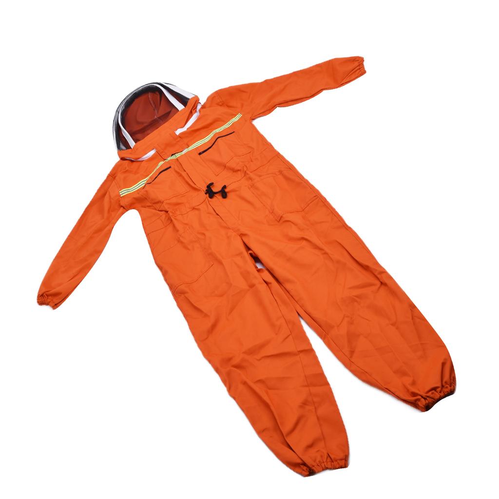 Одежда для защиты от пчел с двойной молнией, защитный костюм для пчеловодства