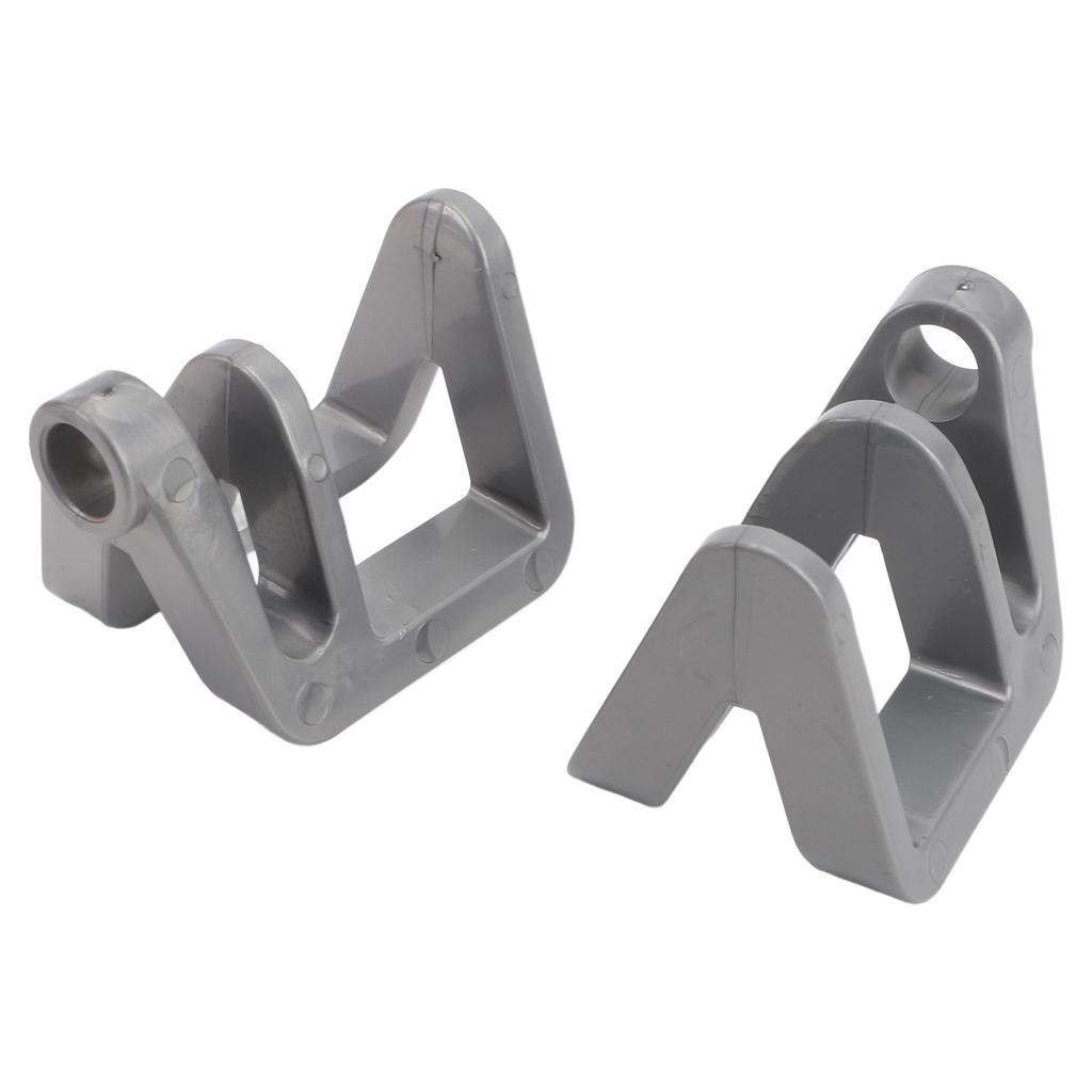 2Pcs Boat Bumper Clips Quick Release for Binding Nylon Fiberglass Pontoon Holders Rope Accessories Silver