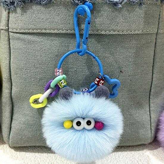 Брелок Мультяшная Плюшевая Кукла Шарм Декоративный Брелок Тонкая Работа Держатель для Ключей Ключ для Рюкзака