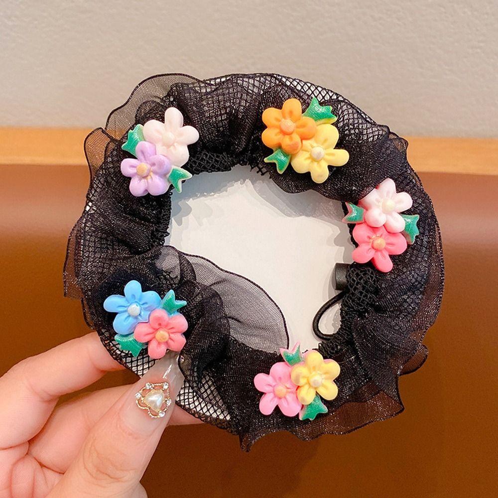 Модный головной убор балетная сетка для волос корейский стиль для девочек чехол для пучка снуд эластичная сетка для волос для детей