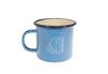NORDISK Outdoor Camp Enamel Madam Blue Mug Bla Sky Blue L 350ml Japanese 119084 (Madam Cup) [Genuine Product]