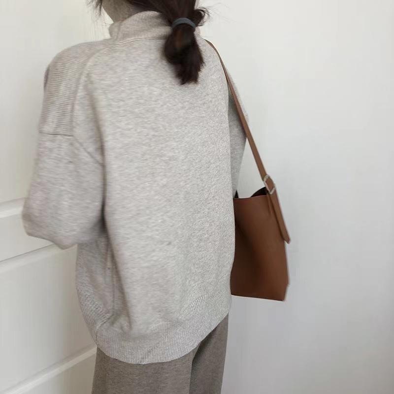 Hirsionsan Cashmere Oversized Turtleneck Knitted Sweater Women Winter Thicken Warm Solid Basic Pullovers Female Casual Soft Long Sleeve Jumper