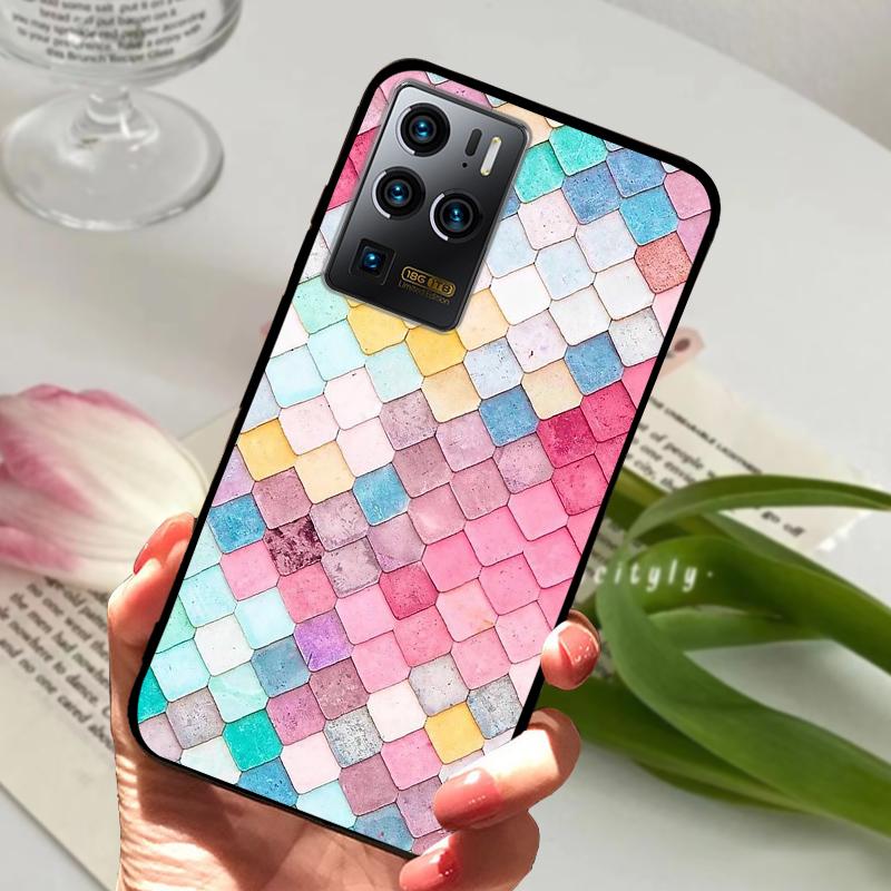 For ZTE Axon 30 Ultra Phone Case Axon30 Animals TPU Silicone Soft Funda Back Cover For ZTE Axon 30 Pro 30s Protector Cases Coque