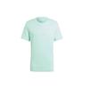 Originals Trefoil Casual Solid Knit Short Sleeve T-Shirt Men Tops Green GN3404