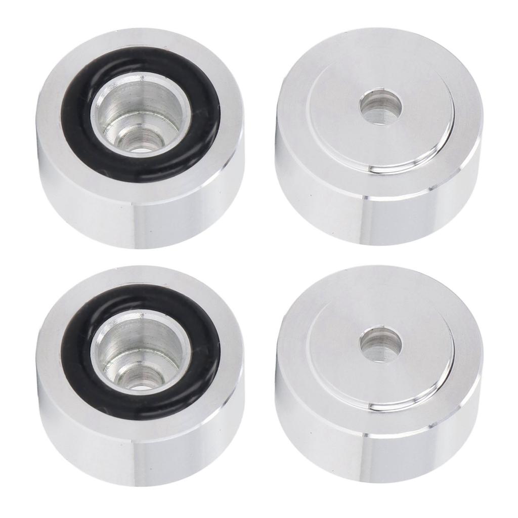 4 шт. амортизационные ножки для динамиков из алюминиевого сплава, изоляционная платформа для проигрывателя компакт-дисков