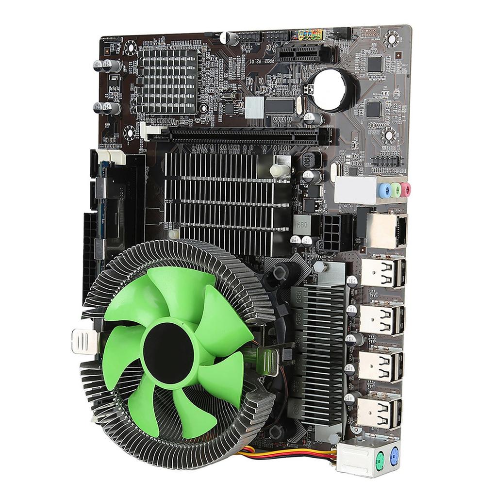 X58 Desk Top PC Motherboard Set X5650 CPU 8G Memory Main Board Set