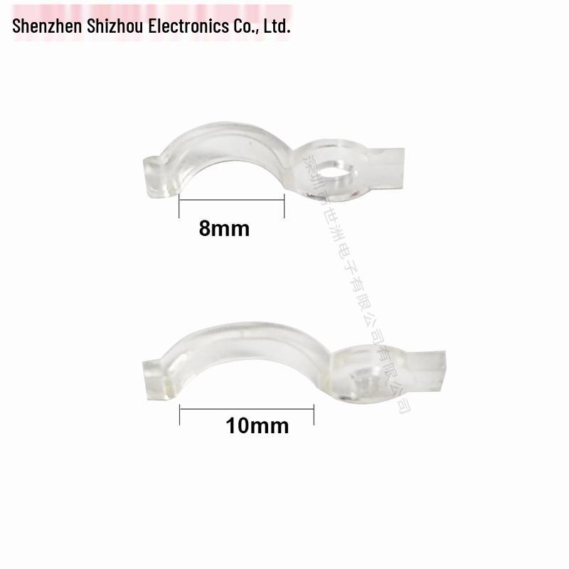 10 мм Светодиодные Эпоксидные Клипсы для Гибких/Жестких Лент 5050 RGB