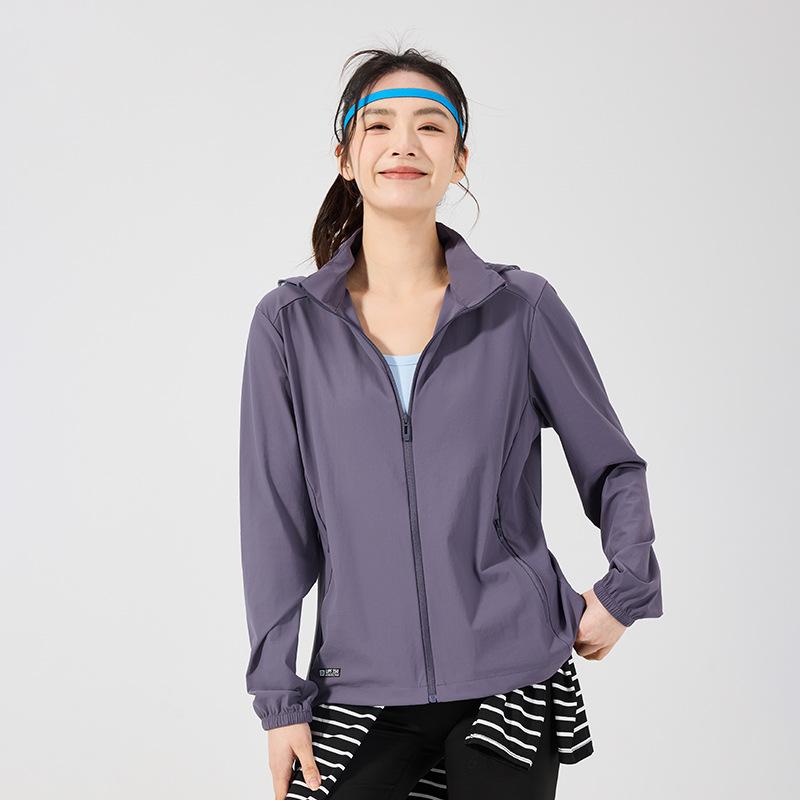 Ice silk UPF10 + sunscreen clothing women's summer UV protection light and breathable cool outdoor sunscreen clothing jacket