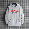 Brooklyn Print Hoodies for Man Autumn Winter Hot Sale High Quality Hooded Sweatshirt Home Outdoor Casual Sport Warm Pullover