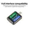 Type-C Fast Charging Tester, Digital DC Voltmeter, Ammeter and Power Meter, USB Bidirectional Charging Monitor DC 4.5-48V 0-6A