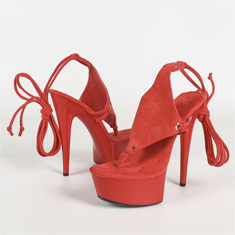 Eilyken Fashion Design Ankle Lace-up Clip Toe Women Sandals Sexy Super Stiletto High Heels Banquet Party Summer Shoes