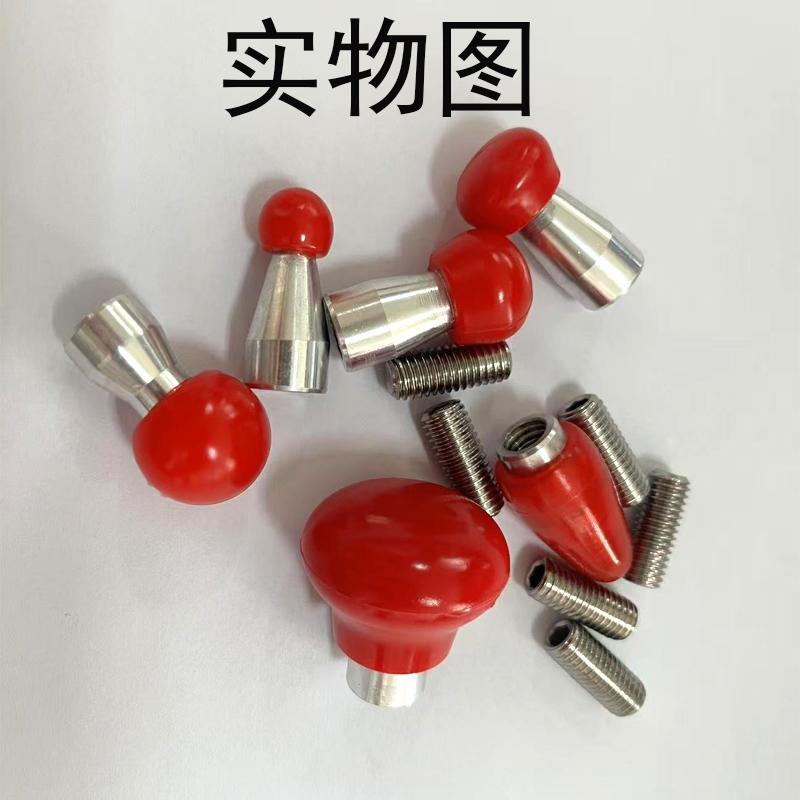 Tap Down OLIVER Combination Car Dent Repair Kit with Rotating Handle and Repair Hook Plastic for Packaging Red/Silver