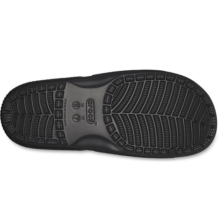 Crocs Non-Slip Durable Sports Slippers Women Footwear Black 208799-067