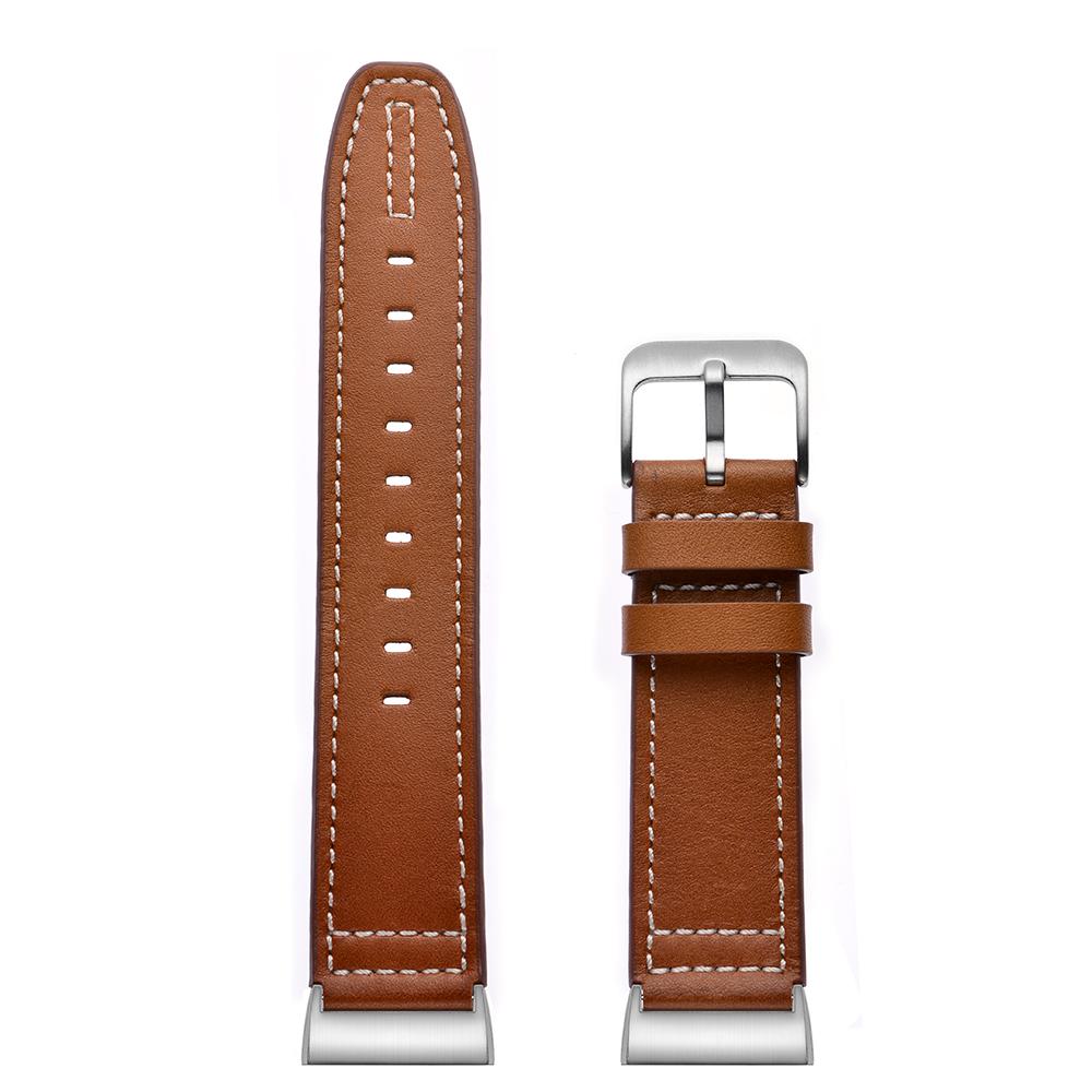 Genuine Leather Coated Smart Watch Band Strap for Fitbit Charge 4/3