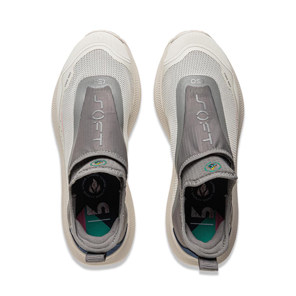 Li Ning Soft Go In My Name Victory Slip-On амортизирующие нескользящие износостойкие дышащие легкие повседневные туфли с низким верхом AGLU275-1