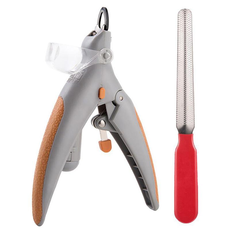 Professional Pet Nail Clipper for Dogs Cats Small Animals Led Light Nail Trimmer Toe Claw Scissor Grooming Tool Pet Supplies