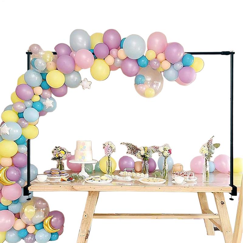 Metal Table Arch Stand Metal Balloon Flower Arch Stand Table Rod Stand Reusable Arch Stand Adjustable Table Rod Holder