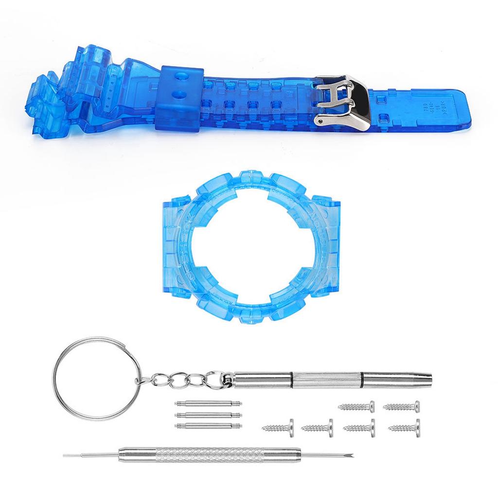 Watch Strap Watchband Case Set Fit for GA?110 GA?100 GD?100 GD?120