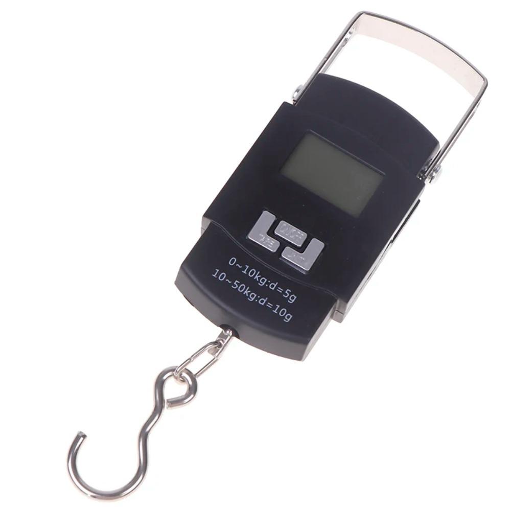 Black Color Electronic Scale 10g Precision Digital Scale Hanging Weighing Scale Travel Weighing