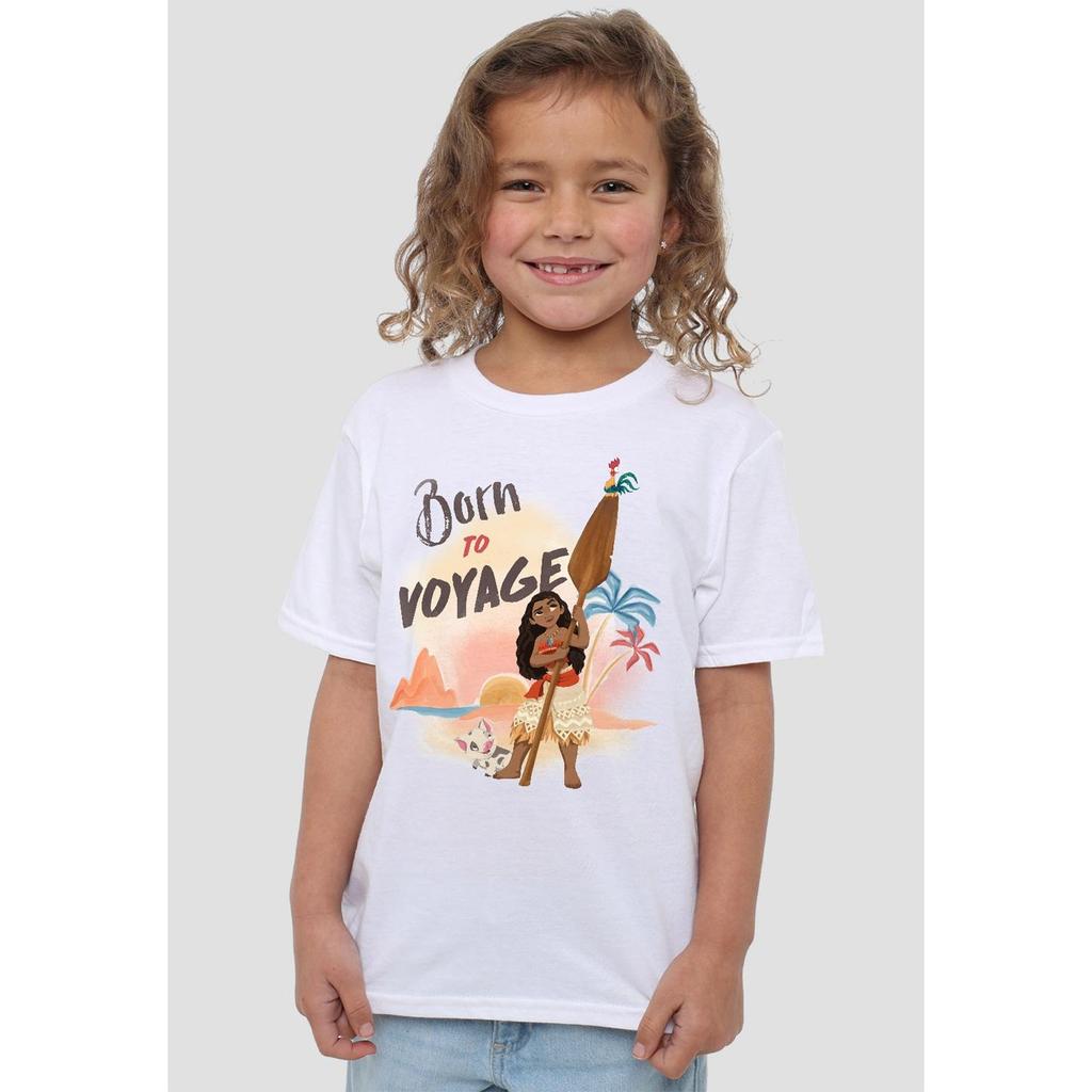 Moana Футболка для детей/детей, рожденных путешествовать