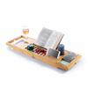 Trayth InnovaGoods Extendable Bamboo Bathtub Tray