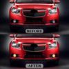 Для Chevrolet Cruze Chevy 2009 2010 2011 2012 2013 2014 светодиодные противотуманные фары чехлы для ламп рамка решетка жгут проводов комплект 12 В