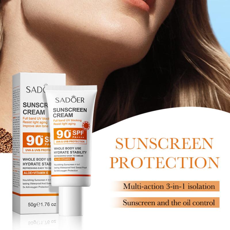Солнцезащитный крем SADOER Clear Anti-Light Old Refreshing Anti-UV Sunscreen