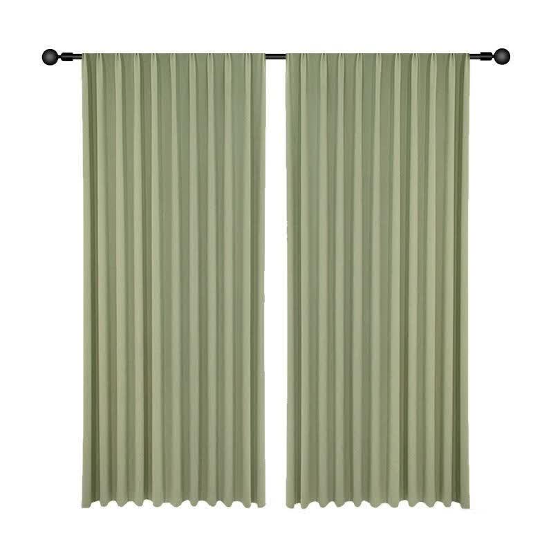 Gureide Cream Style Full Blackout Grommet Curtain