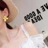 Women All Matching Flower Earrings Elegant Fashion Earrings